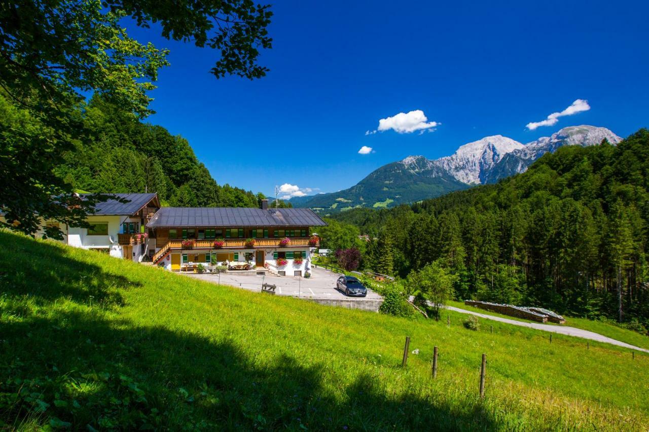 Alpenferienwohnungen Wiesenlehen Berchtesgaden Exterior foto